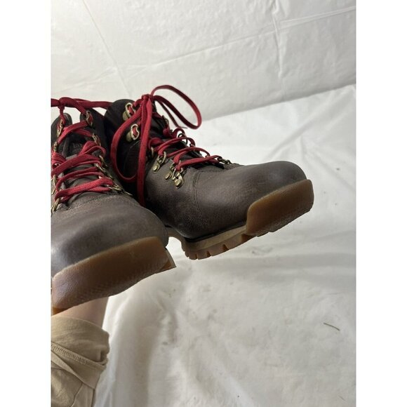 Timberland Women's Alderwood Mid Hiker Dark Brown Boots size 10 - Picture 6 of 13